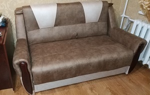 Ремонт дивана еврокнижка на дому в Оби